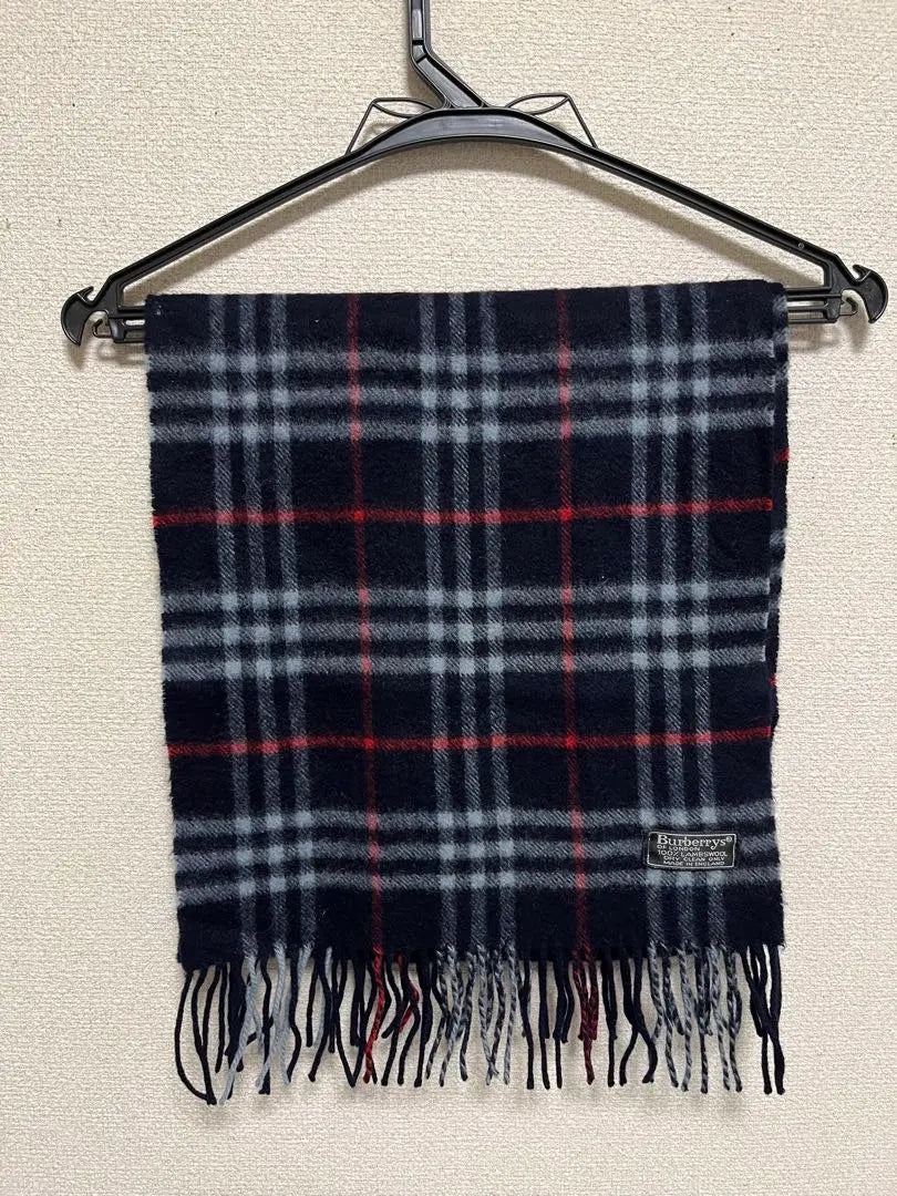 Burberry London Burberry scarf Black Check pattern