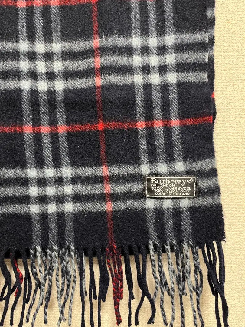 Burberry London Burberry scarf Black Check pattern