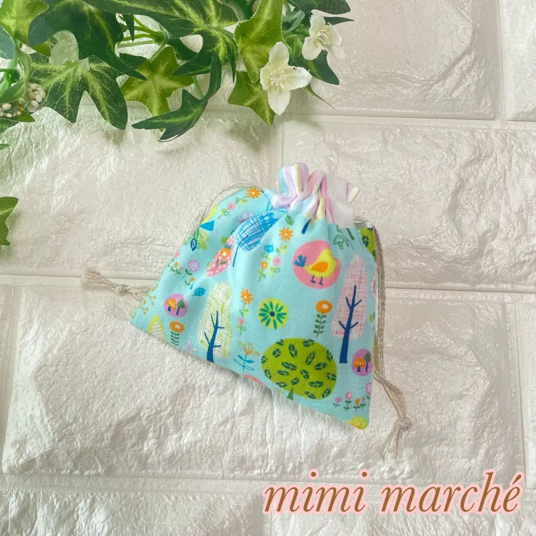 Choose from 3 ❣️ Mini Mini Drawstring Bag Small Pouch No. 51