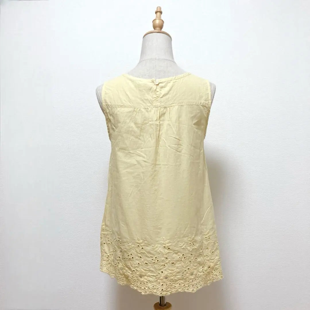 Samansa Mos2 Samantha Moss Sleeveless Blouse Cutwork Embroidery