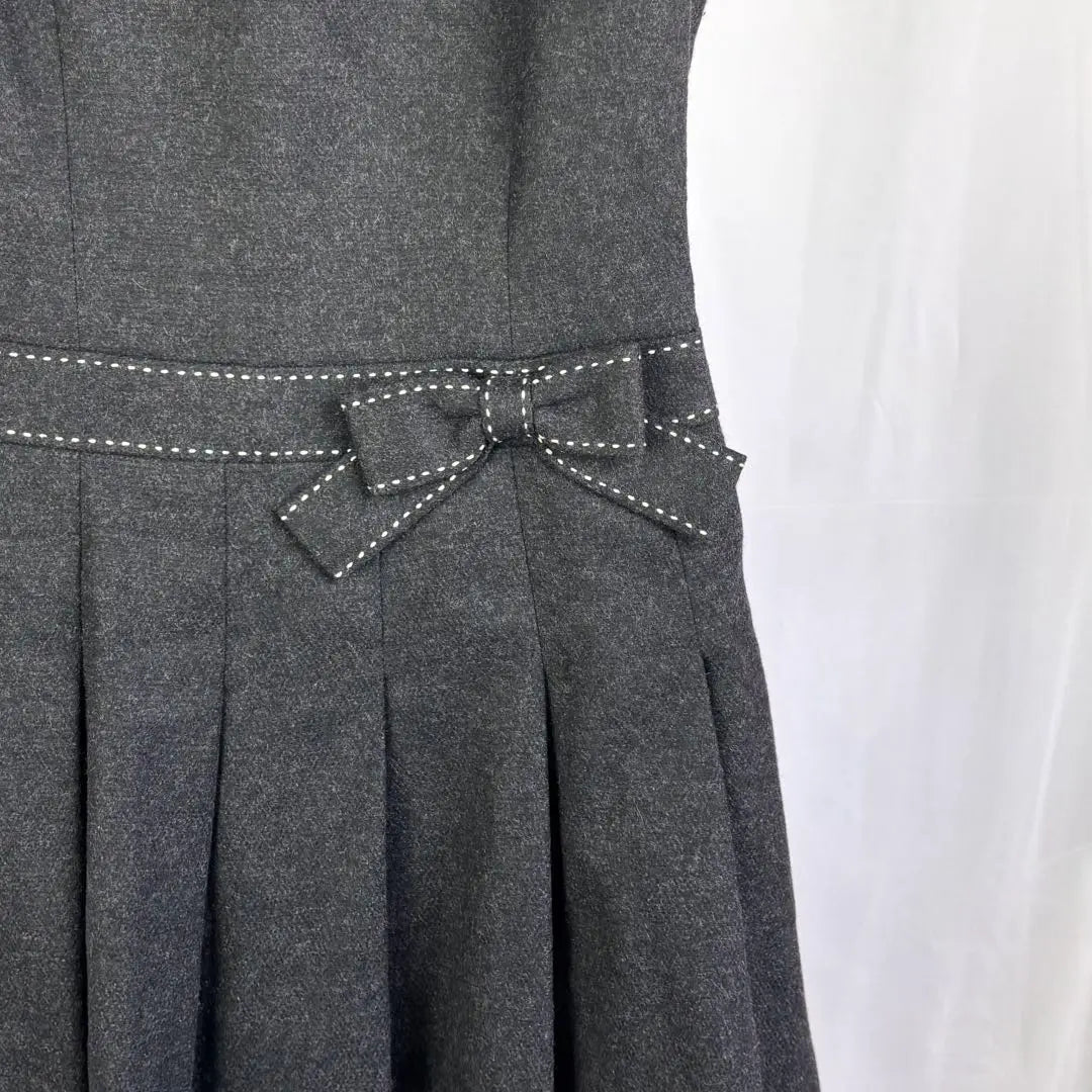 [M'S Gracie] [Cashmere] M'S GRACY dress, short sleeves, made in Japan