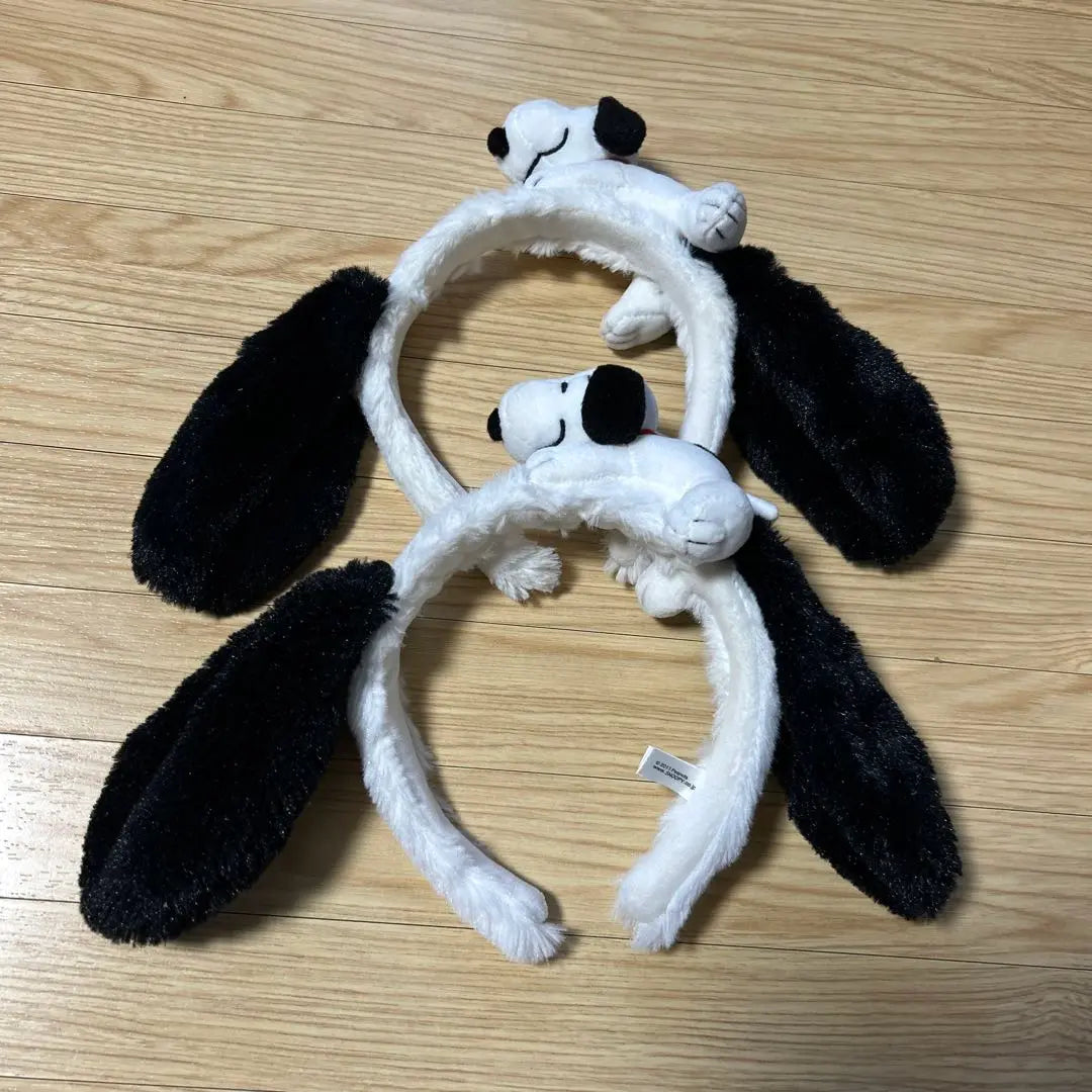 USJ Snoopy Ears Hairband Set of 2