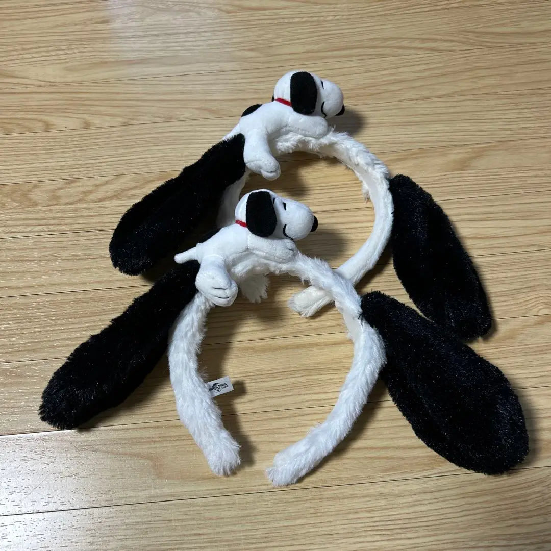 USJ Snoopy Ears Hairband Set of 2