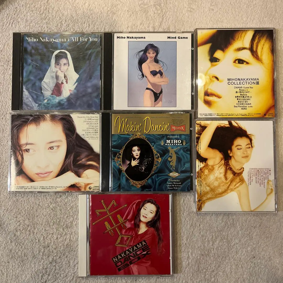 Miho Nakayama CD Collection | Miho Nakayama CDコレクション