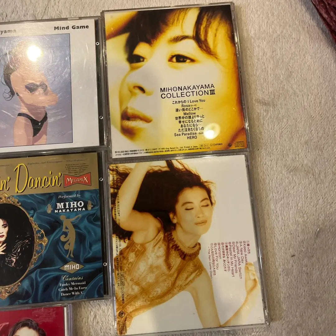 Colección de CD de Miho Nakayama | Miho Nakayama CDコレクション