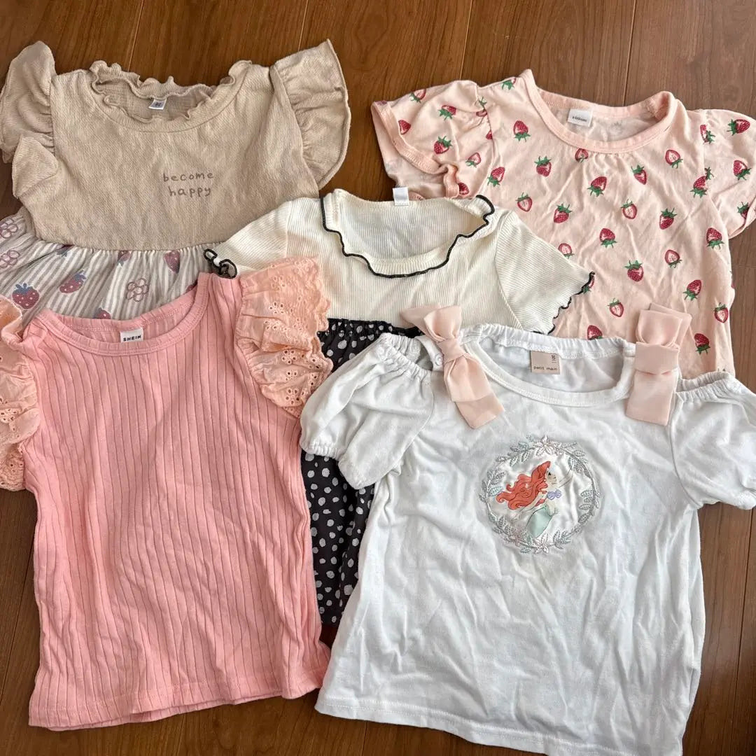 Set of 5 T-shirts sold in bulk