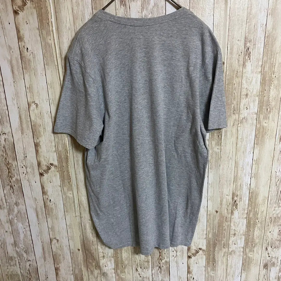 [D26] Nike CAMISETA Nike con logo estampado y diseño grande Gris | 【D26】NIKEナイキビッグデザインプリントロゴCamisetaグレー