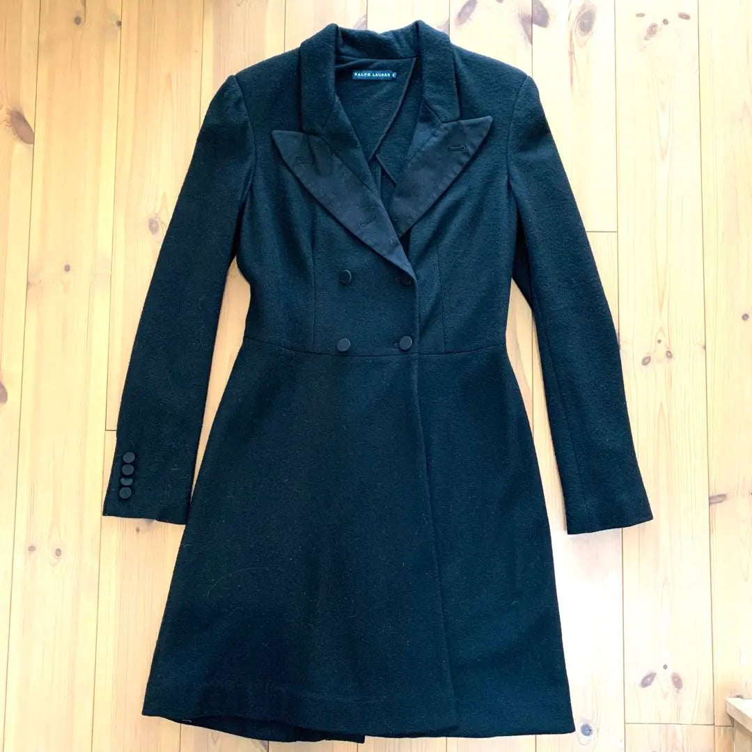 Polo Ralph Lauren POLO Black Coat Black Elegant Peacoat