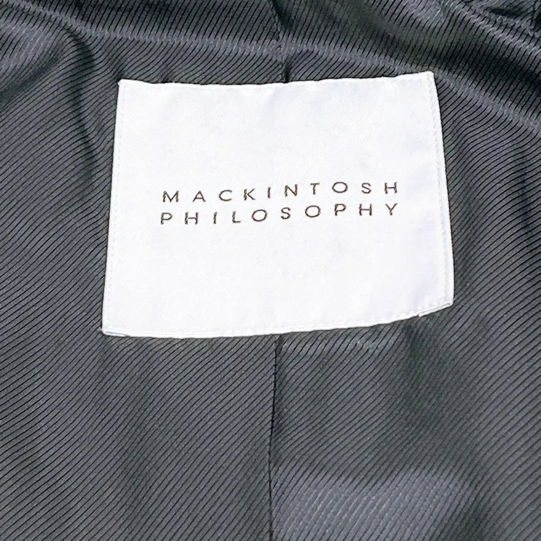 Unused and beautiful condition ✨ Macintosh Peacoat Wool 38 Dark Gray