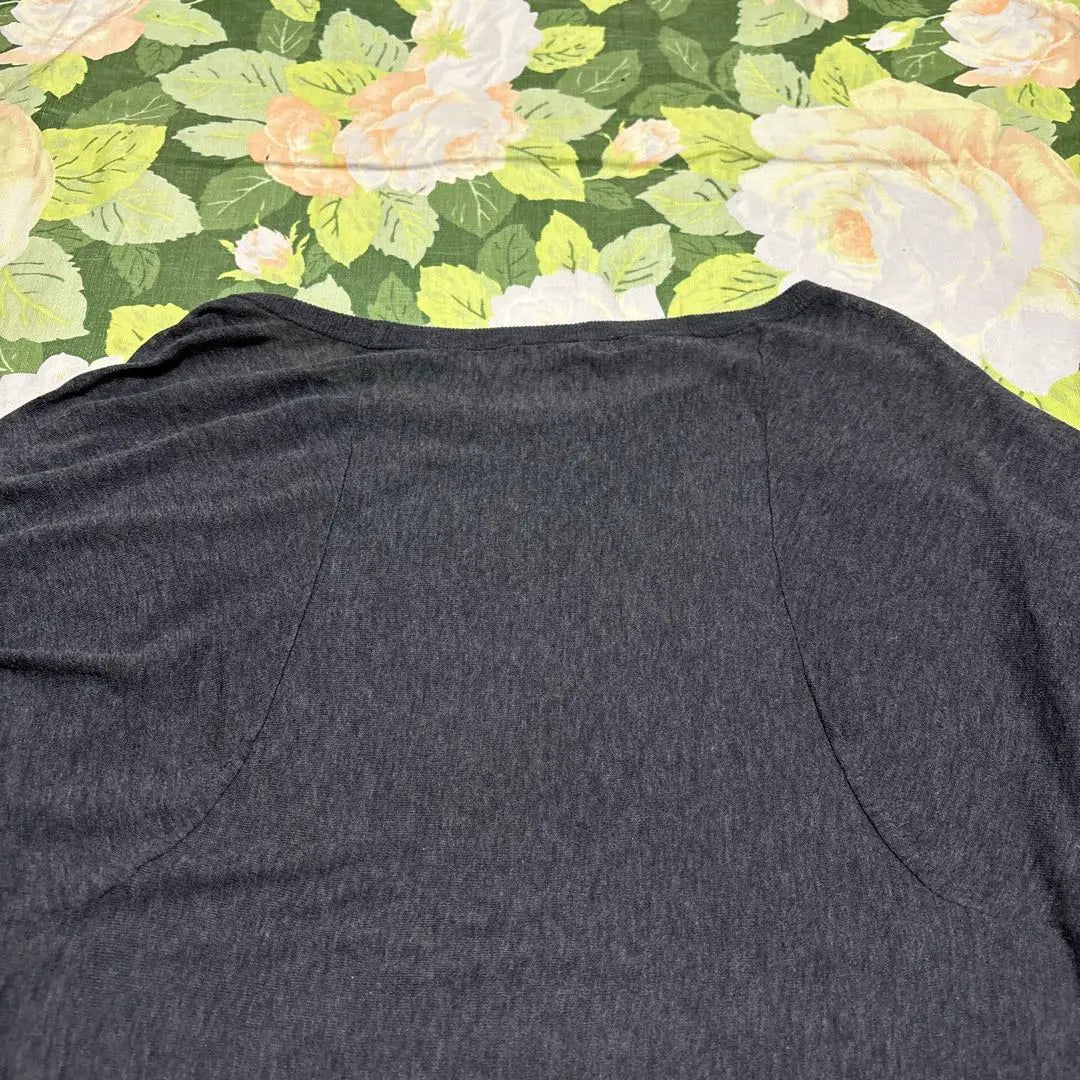 [Price reduction OK] Drawer Short-sleeved top, dark gray, size 2