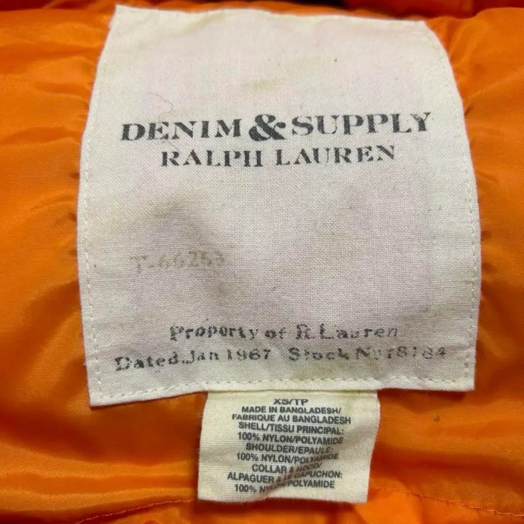 RALPH LAUREN DENIM &amp; SUPPLY Chaqueta de plumas US XS | RALPH LAUREN DENIM&amp;SUPPLY Azul XS