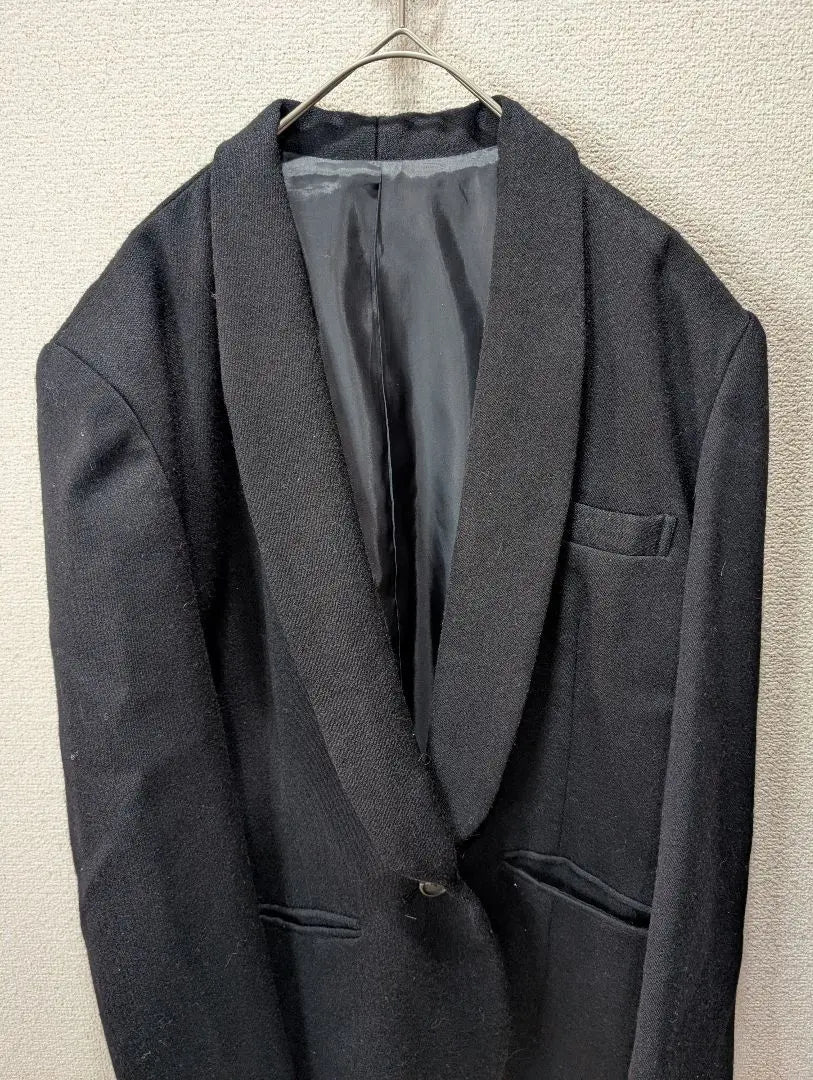 Patrick Russell Suit No Collar Jacket Men's Black O Ceremony