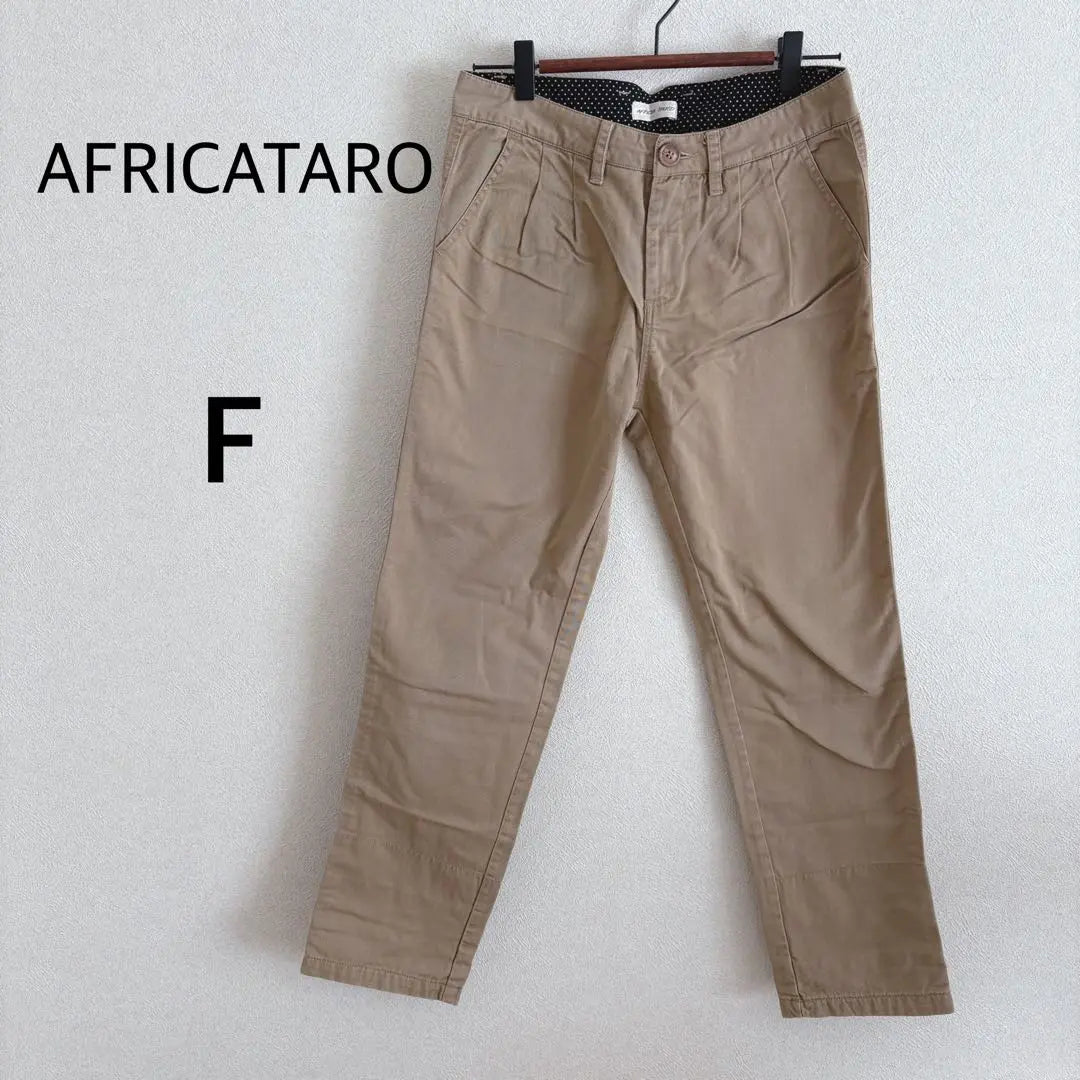 African Taro Chino Pants Beige Women's [F]