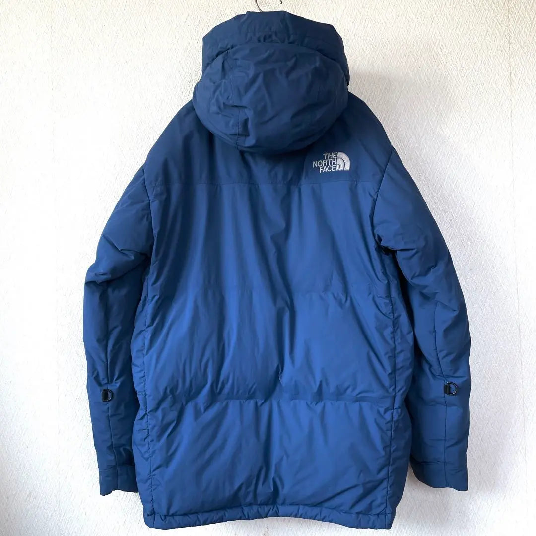 North Face Down Jacket Down Coat Blue Men's