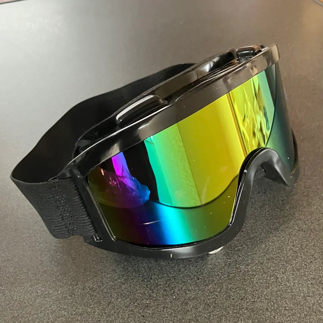 Gafas de esquí y snowboard/UV400 con bolsa de almacenamiento/espejo antivaho compatible con gafas