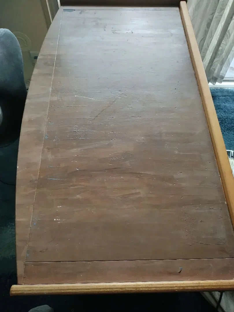 Simple wooden desk