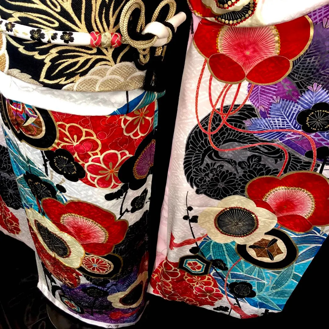 ■Incluye fabricación personalizada■Kokunoe x Nakamura Risa■Nuevo conjunto completo de furisode de seda pura■Conjunto completo de furisode Ceremonia de mayoría de edad