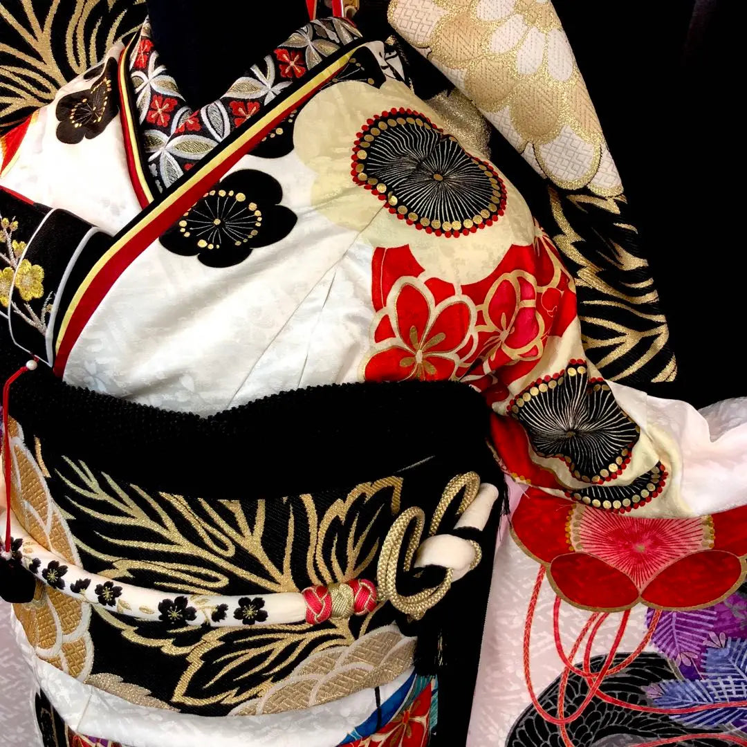 ■Incluye fabricación personalizada■Kokunoe x Nakamura Risa■Nuevo conjunto completo de furisode de seda pura■Conjunto completo de furisode Ceremonia de mayoría de edad