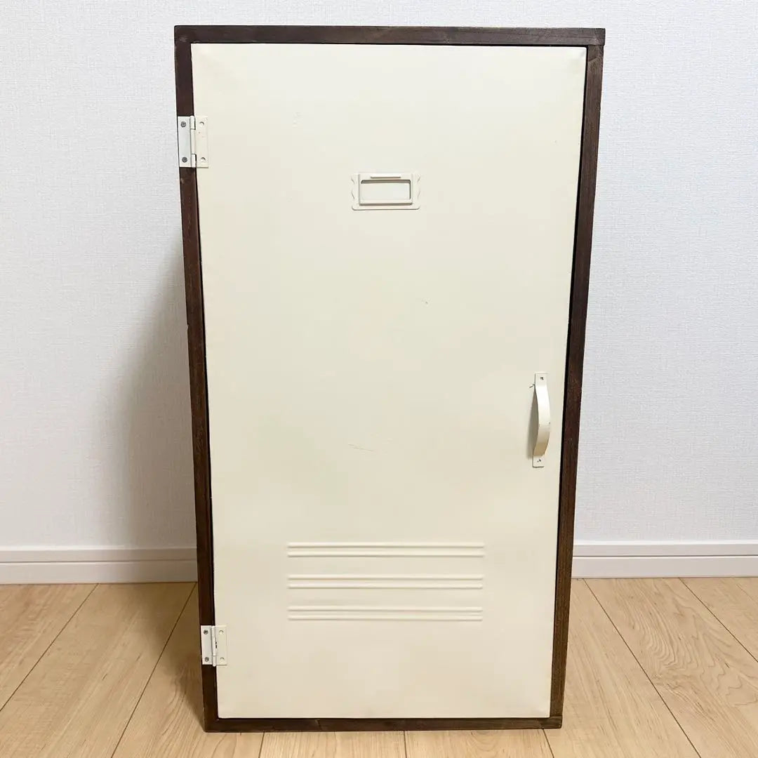 [New and unused] [Anonymous delivery] Salyu Retro Locker Long Box Storage Interior