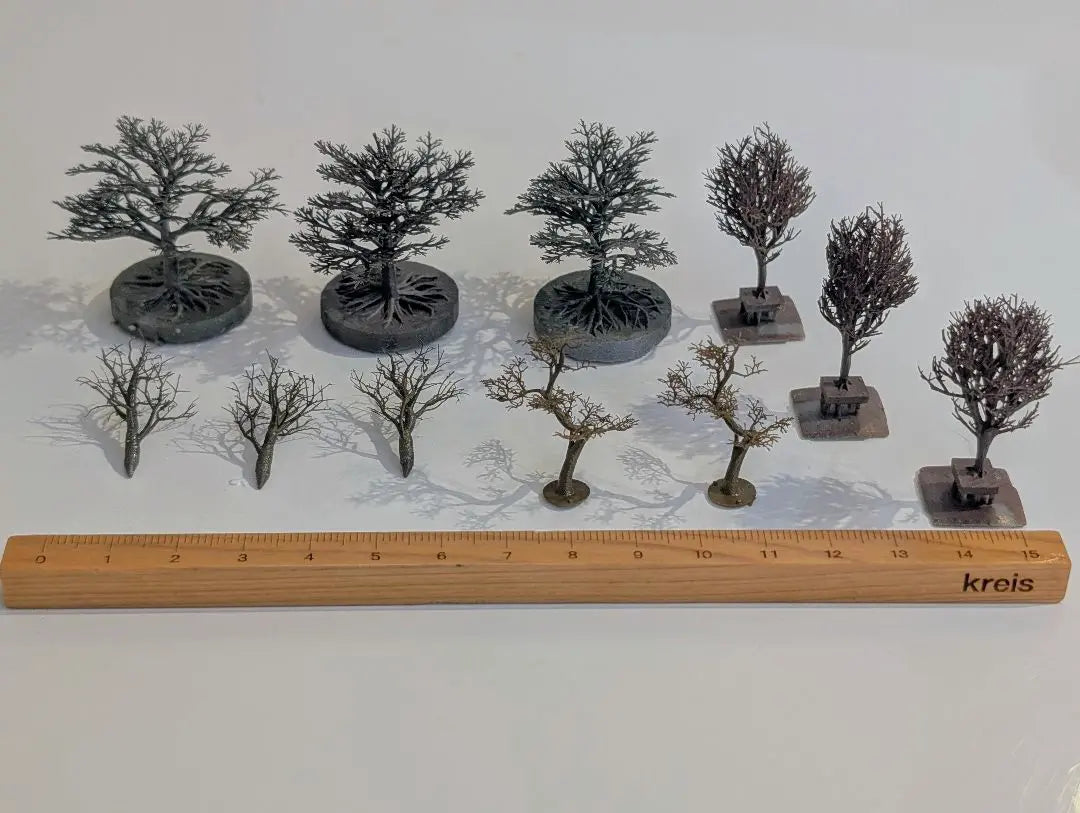 [Super exquisite] Various tree models (1/150, painted)