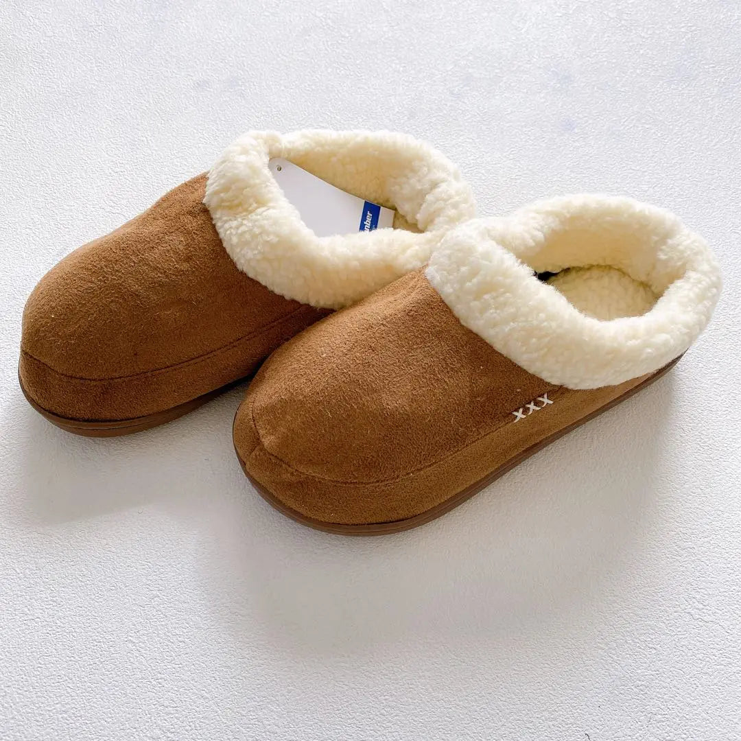 ✨Immediate purchase OK✨ Room shoes, slippers, winter, with boa, clog shoes