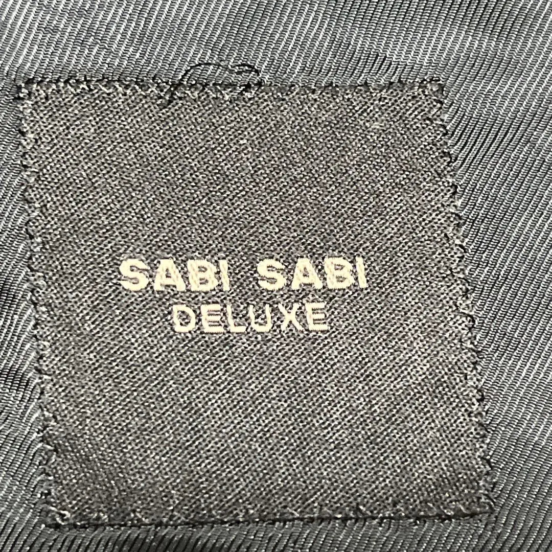 Chaqueta Sastrería SABISABI 48 (M) Pelo 100% Gris Oscuro