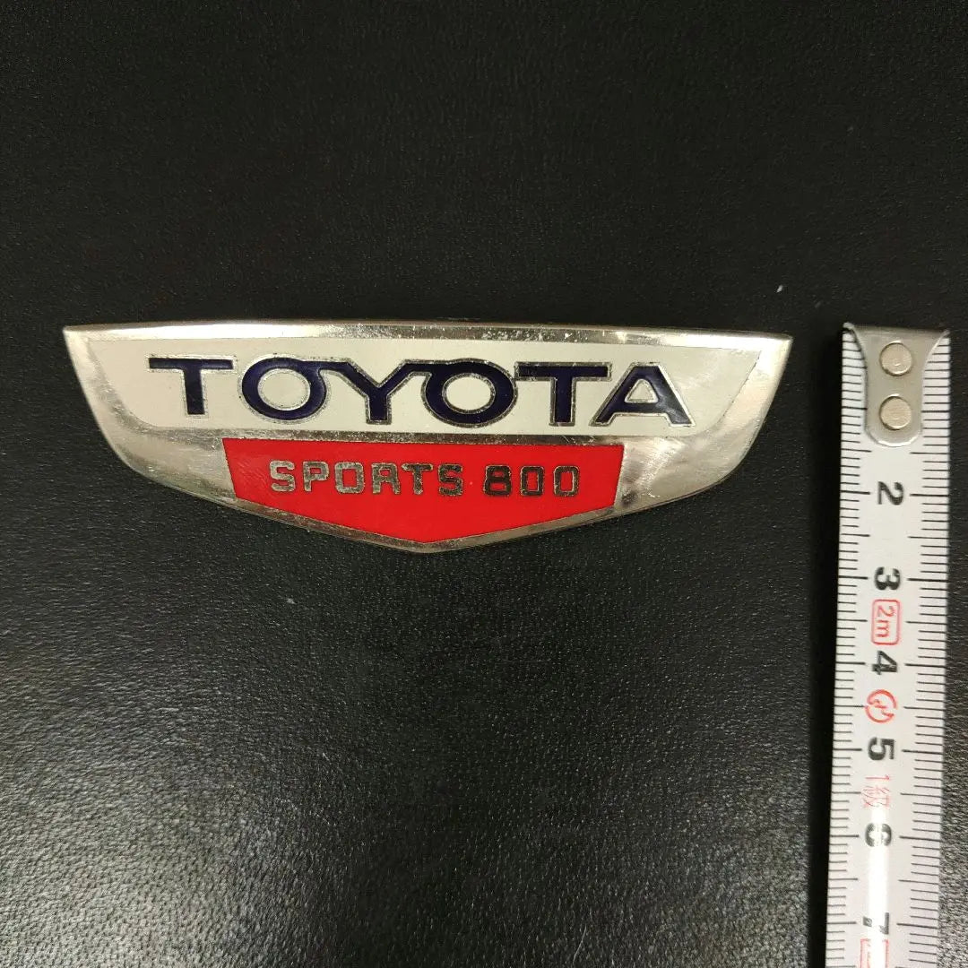 [❣️✨Rare item✨] [Authentic] TOYOTA SPORTS800 Emblem Yotahachi