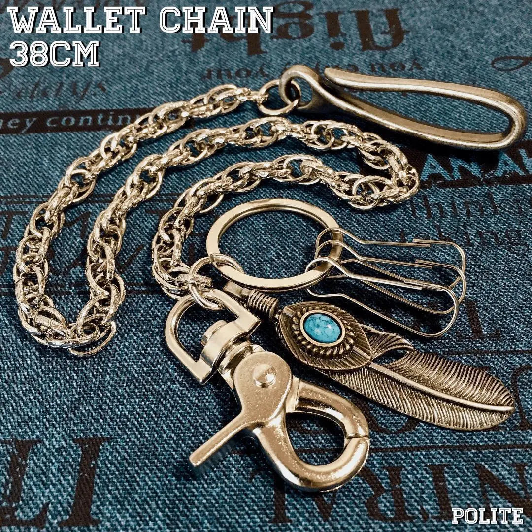 [Fame] Wallet chain vintage wallet