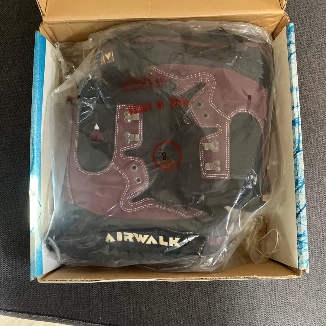 AIRWALK freeride snowboard boots black/wine red