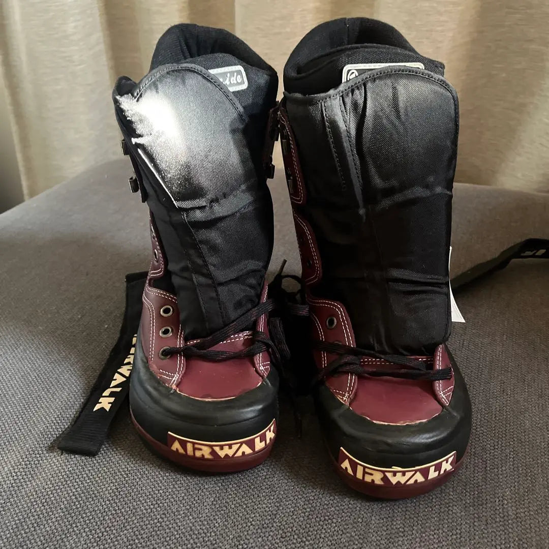 AIRWALK freeride snowboard boots black/wine red