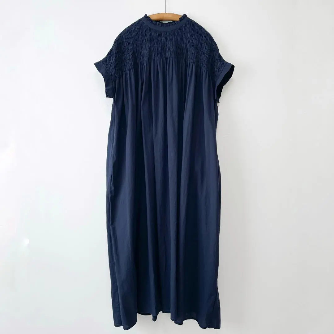 Good condition Gredi Brilliant QTUME C shirred flare dress Loose