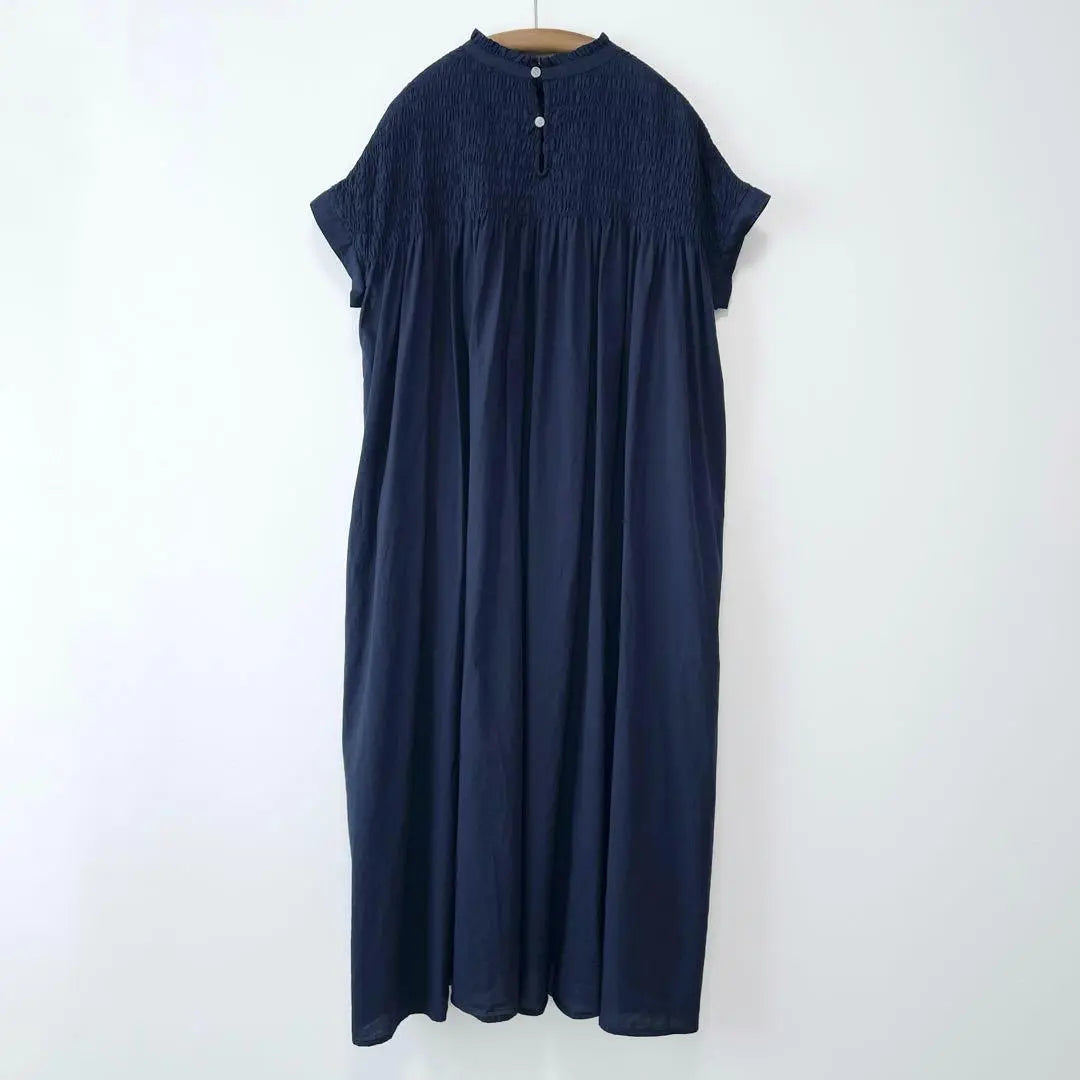 Good condition Gredi Brilliant QTUME C shirred flare dress Loose