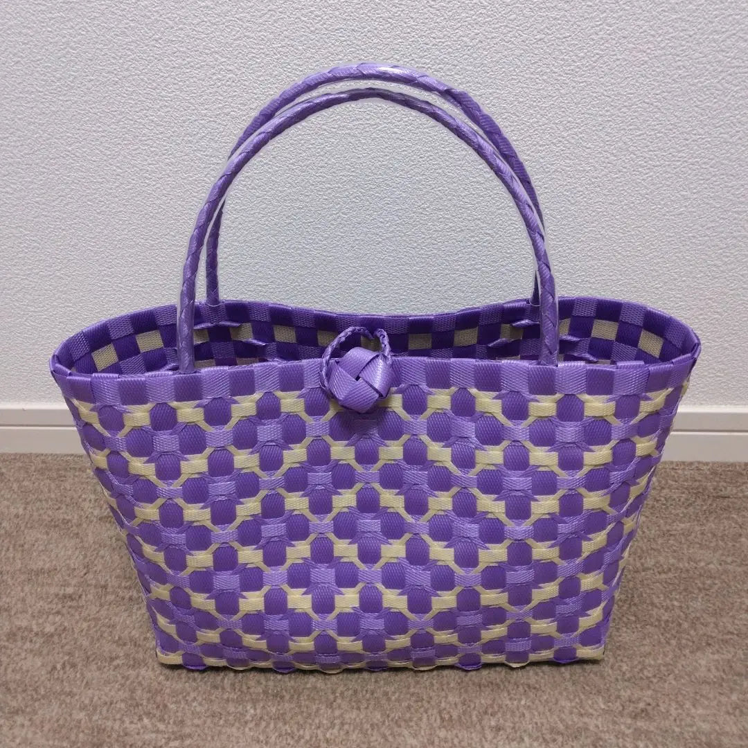 Handmade basket bag