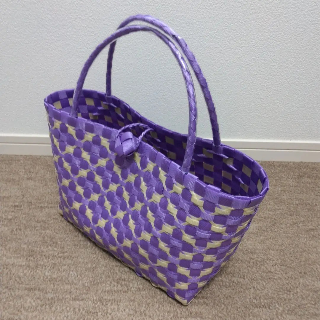 Handmade basket bag