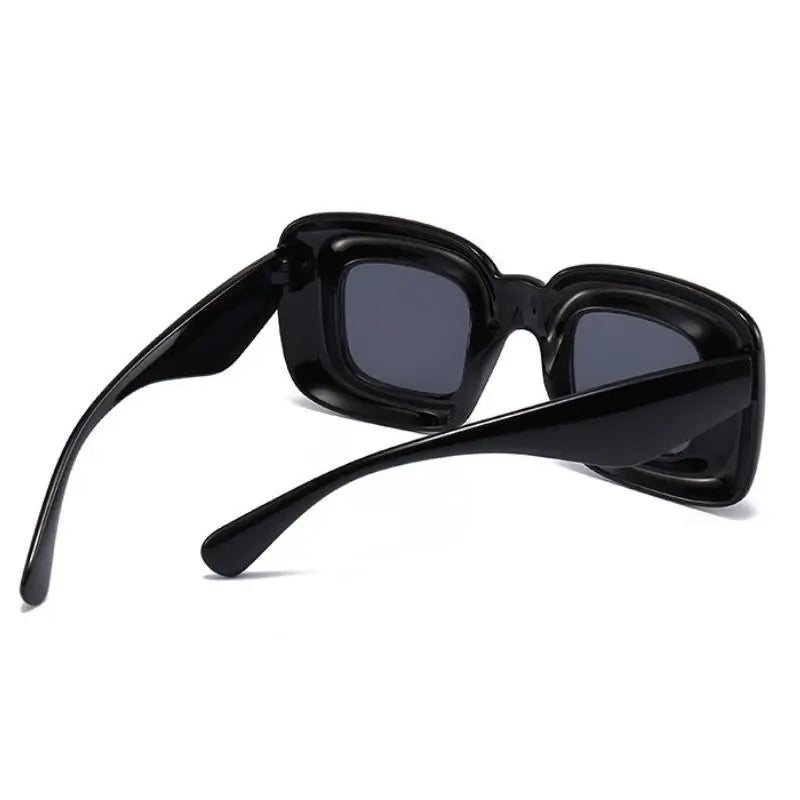 Black Korean Sunglasses Retro Summer Omothy Channel American Casual Street