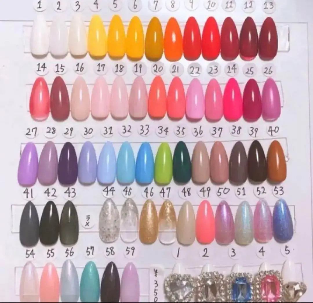 Nail chip mass production mine white red strawberry spring check No.351