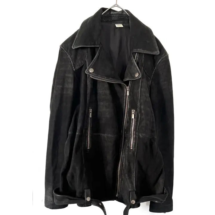 Chaqueta de cuero genuino Ron Herman Riders Black XS