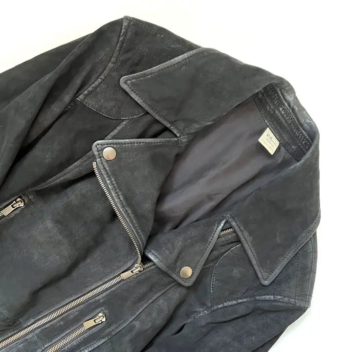 Ron Herman Genuine Leather Jacket Riders Black XS