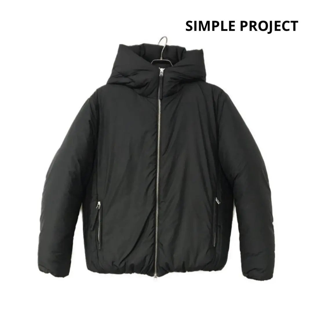 SIMPLE PROJECT Simple Project Down Jacket Black