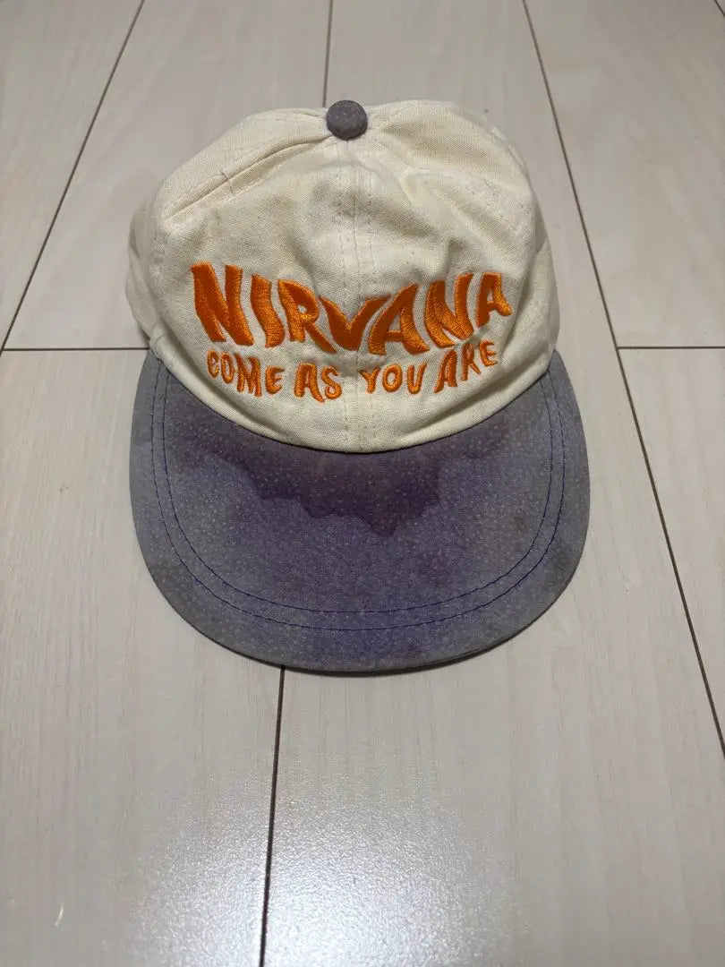 rare! NIRVANA Embroidered Cap COME AS YOU ARE