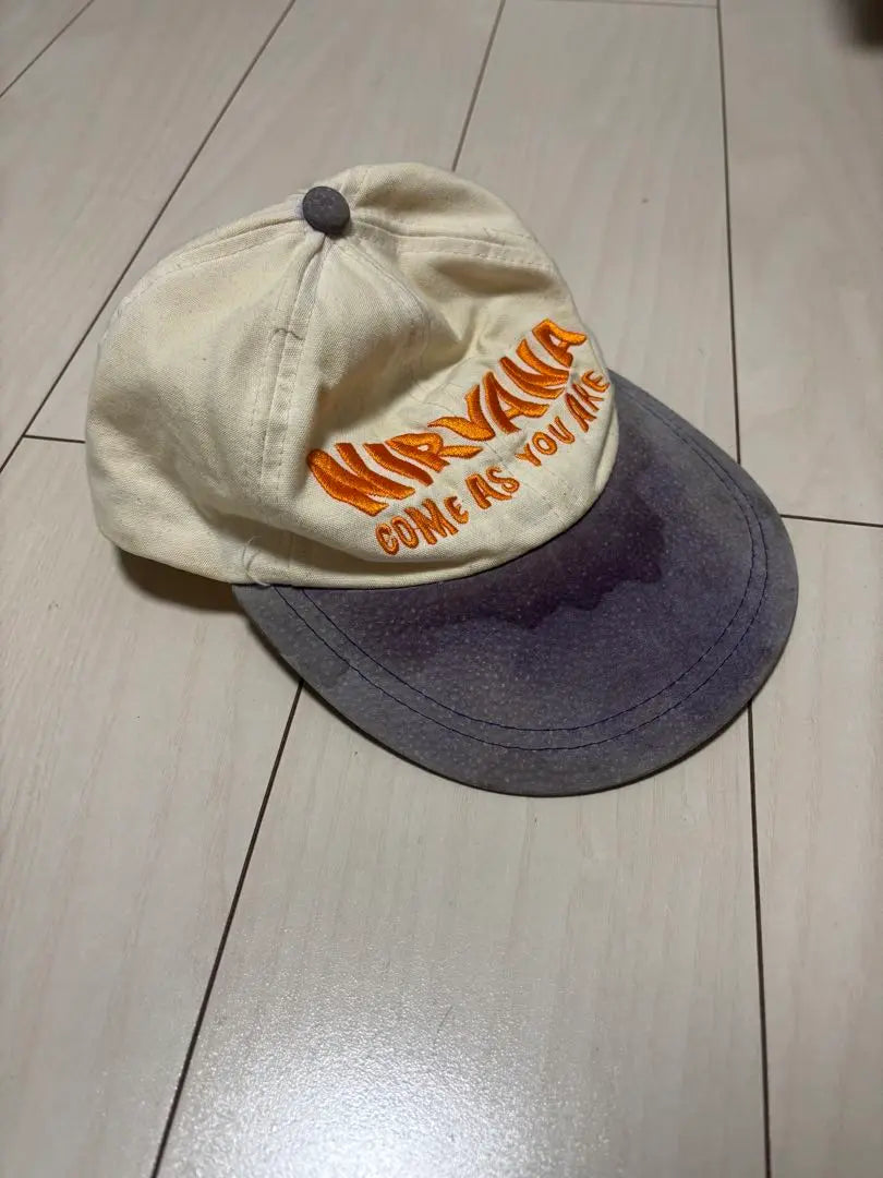 rare! NIRVANA Embroidered Cap COME AS YOU ARE