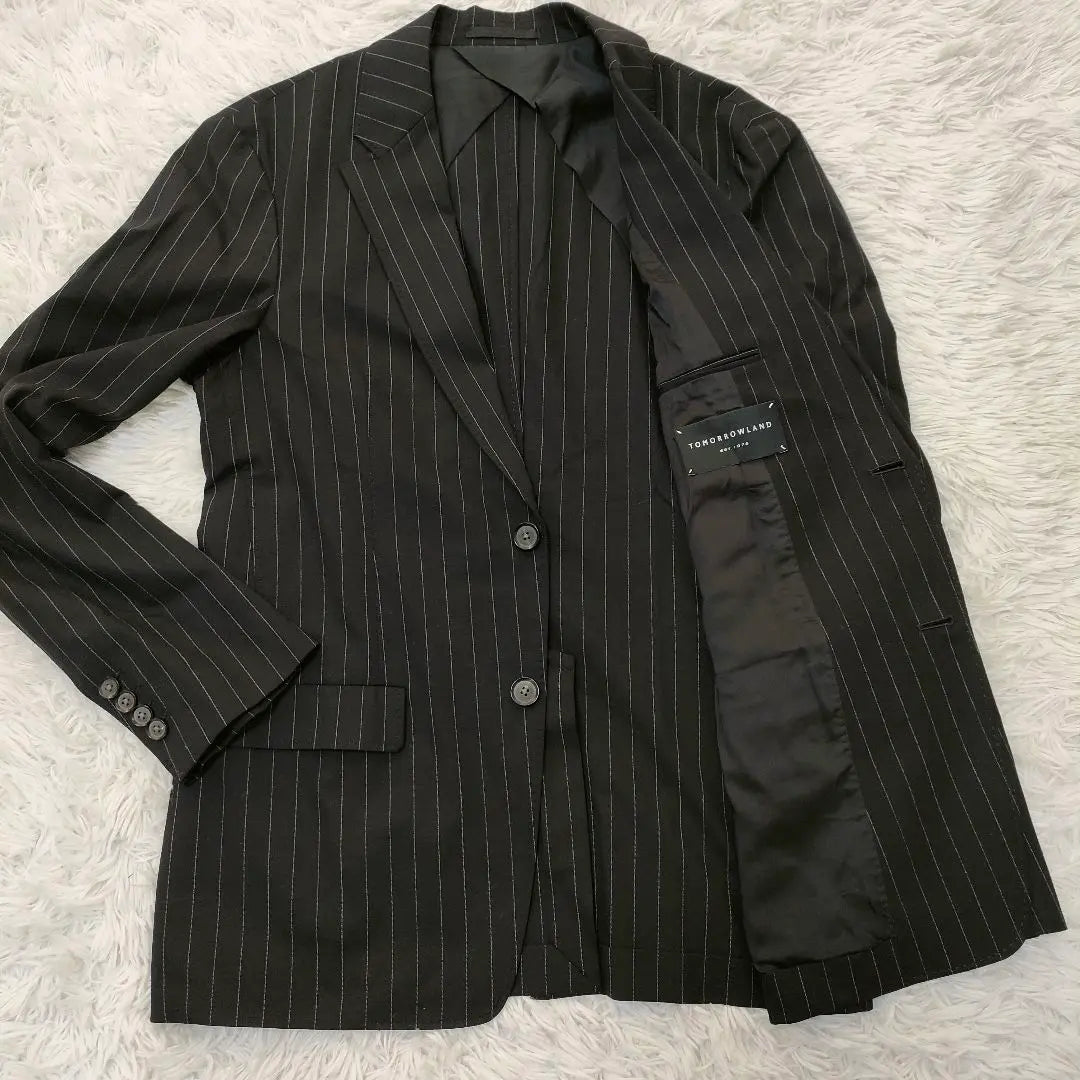 Tomorrowland Stripe Tailored Jacket 50 Large Size