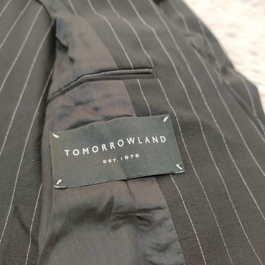 Tomorrowland Stripe Tailored Jacket 50 Large Size