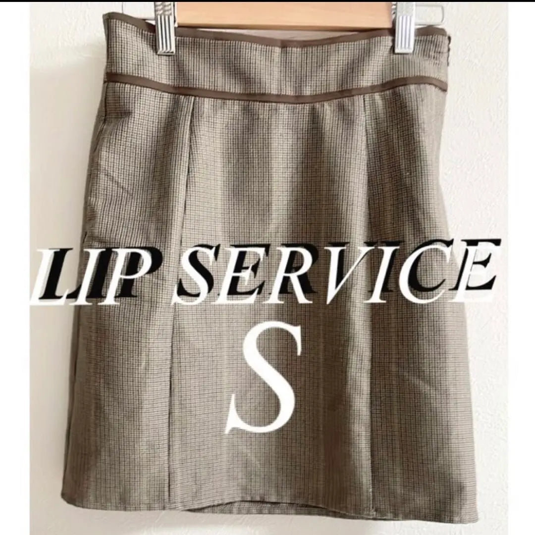 Lip Service LIP SERVICE Trim Belt Trapezoid Skirt Teiwa 7,150 yen