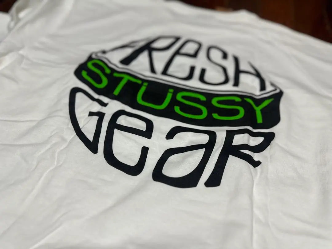 Sold out immediately Stussy FRESH GEAR TEE White XL