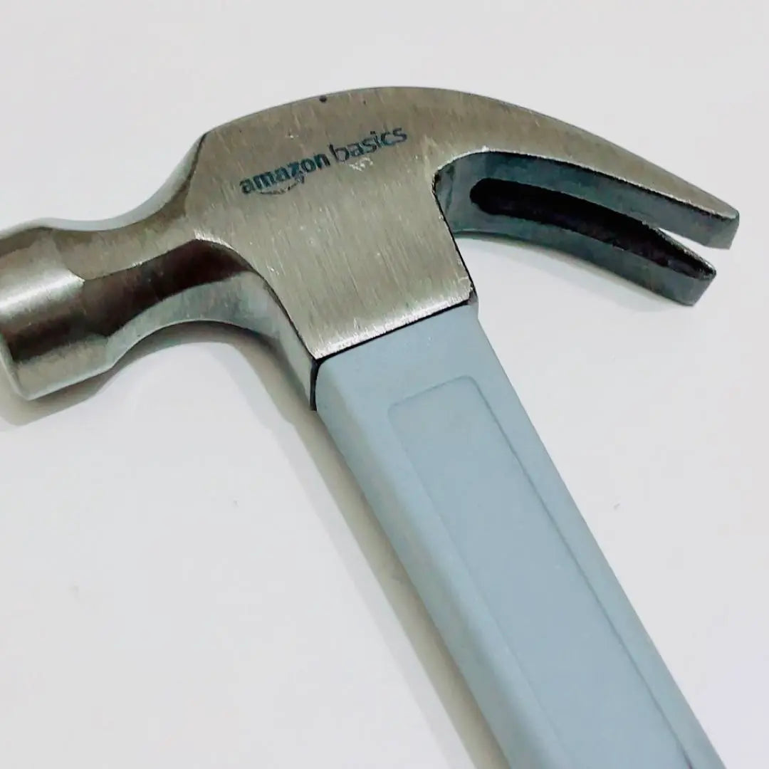 Nail-removable hammer, fiberglass hand, approx. 454g, Amazon Basic