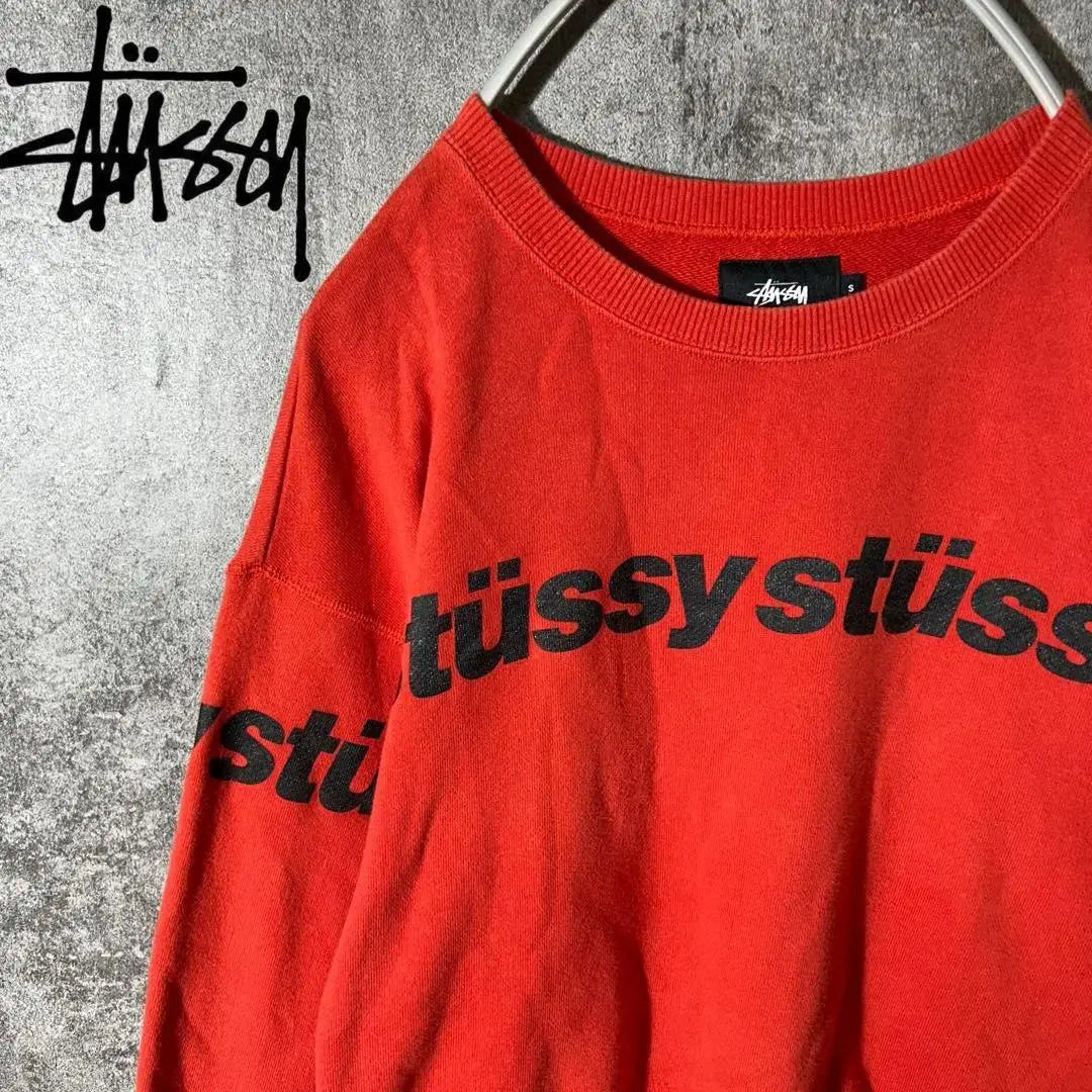 [Popular] Stussy Sweatline Logo Rare Print presence ◎ Rare ◎