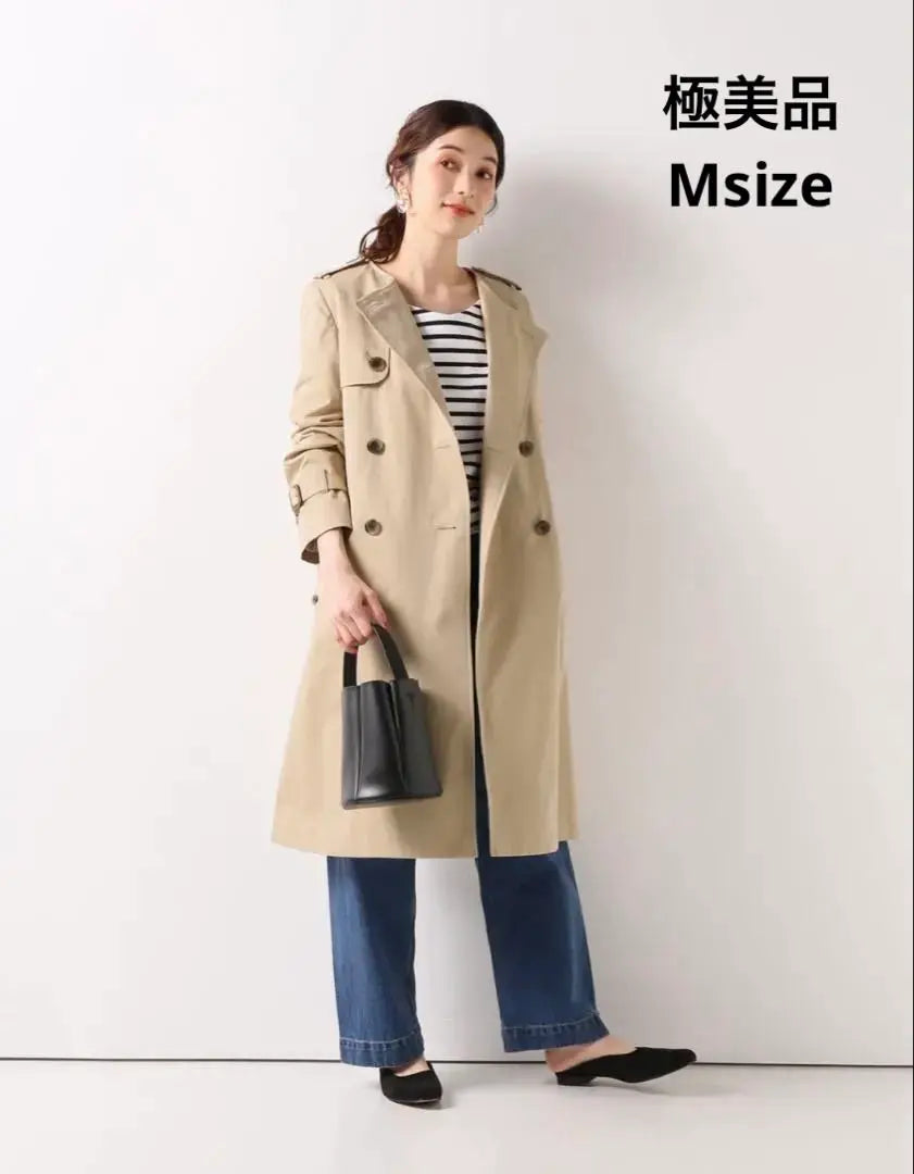 [Extremely beautiful goods, 38SIZE] Slobe Iena No color trench coat lining available