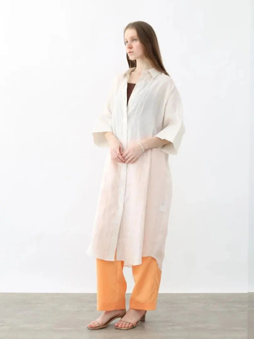 AGA 40/1 LINEN Shirt One Piece Linen Shirt One Piece