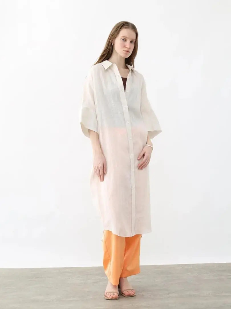 AGA 40/1 LINEN Shirt One Piece Linen Shirt One Piece